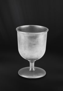 Pewter goblet - Goblet handmade in Italy - Italian pewter goblet (Art.681)