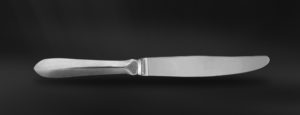 Pewter knife - Pewter and stainless steel flatware handmade in italy - Italian pewter cutlery (Art.701)