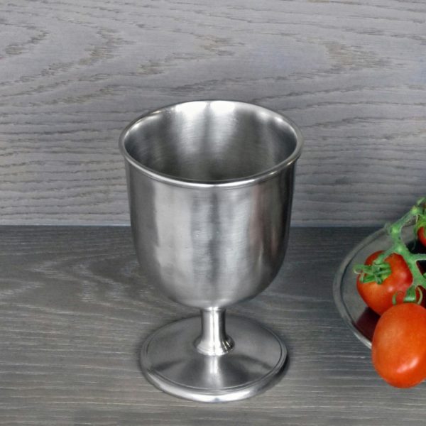 Pewter goblet - Italian Pewter Drinkware (681)