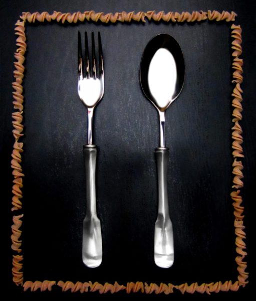 Pewter serving flatware set - Pewter serving cutlery set (827-829)