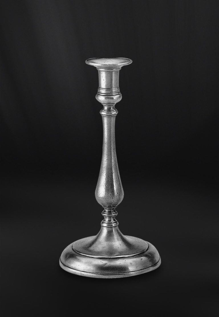 Pewter Candlestick - Italian Pewter Home Décor