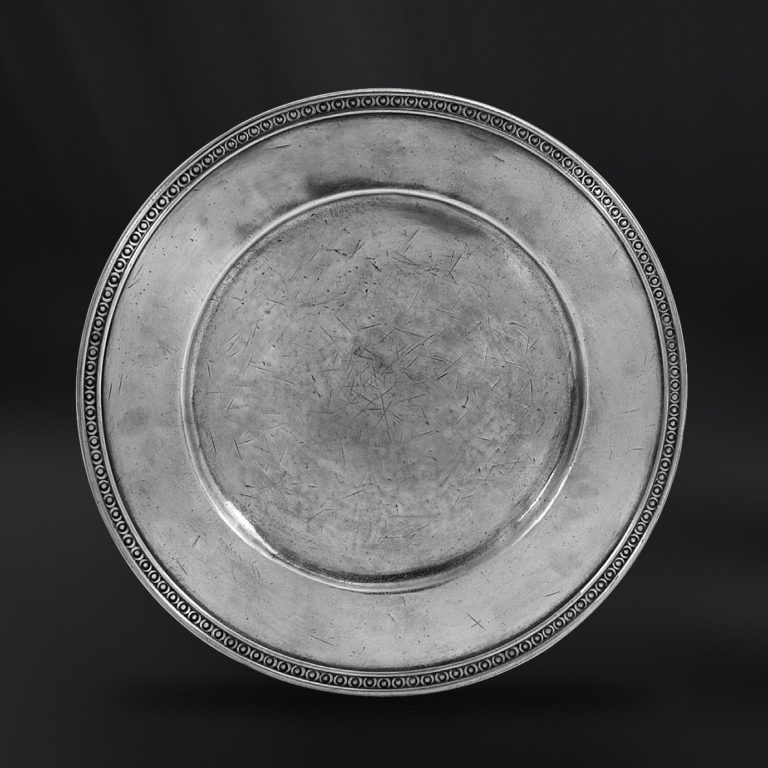 Pewter Charger Plate Italian Pewter Dinnerware