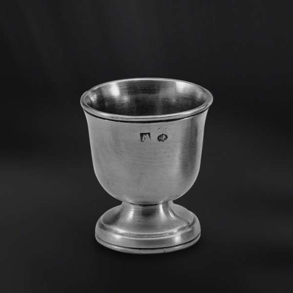 Pewter egg cup - Egg cup handmade in Italy - Italian pewter egg cup (Art.550)