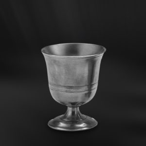 Pewter goblet - Goblet handmade in Italy - Italian pewter goblet (Art.290)