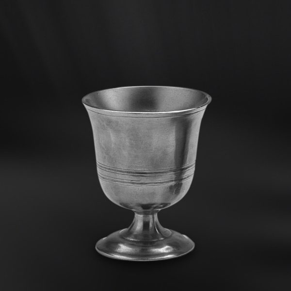 Pewter goblet - Goblet handmade in Italy - Italian pewter goblet (Art.290)
