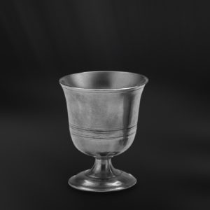 Pewter goblet - Goblet handmade in Italy - Italian pewter goblet (Art.291)