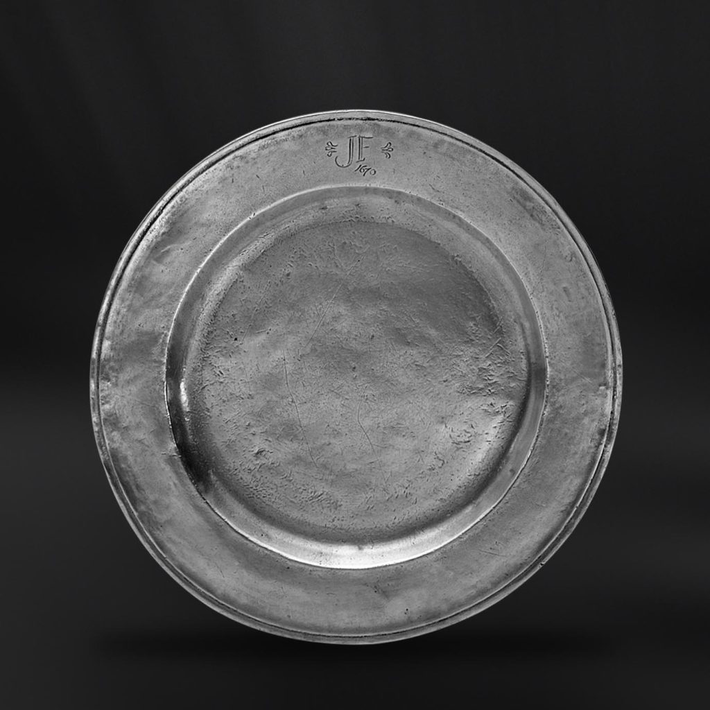 Pewter Plate - Italian Pewter Tableware