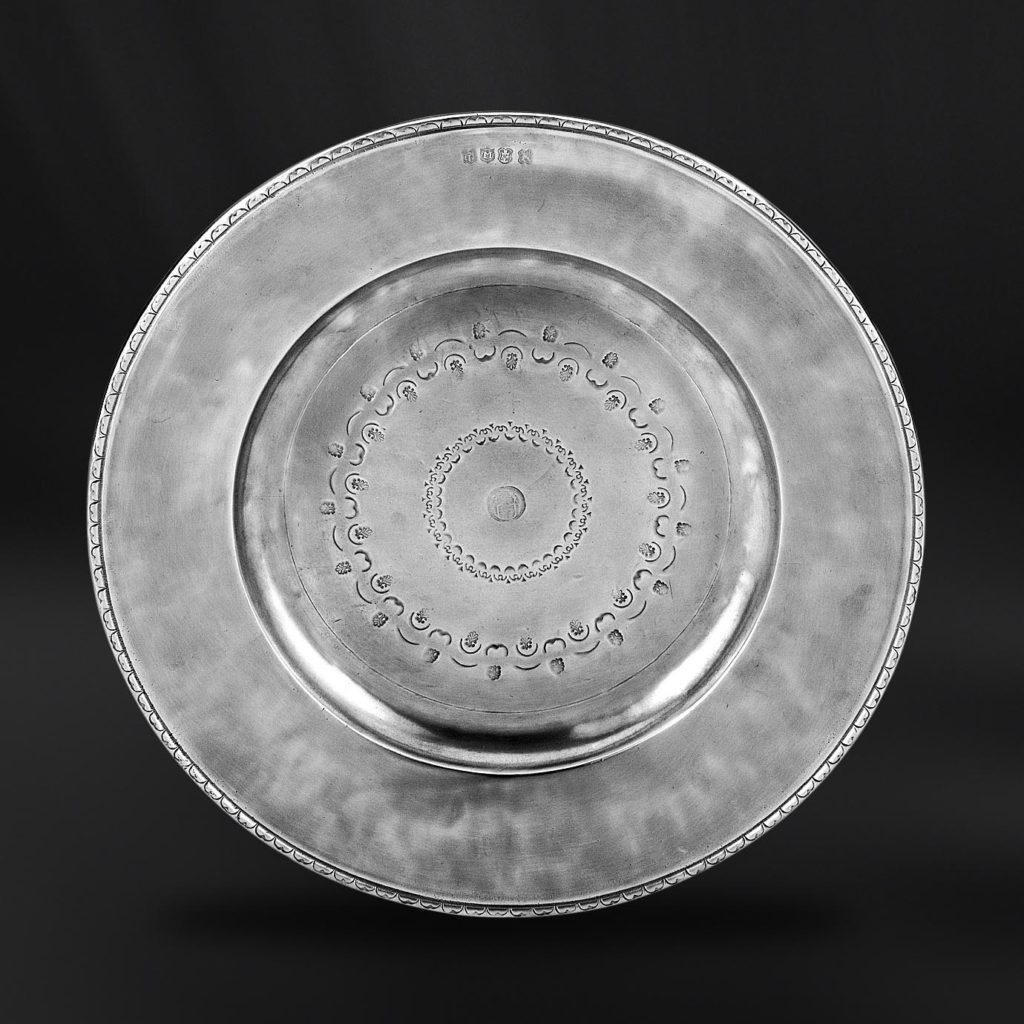 Pewter Plate Italian Pewter Tableware