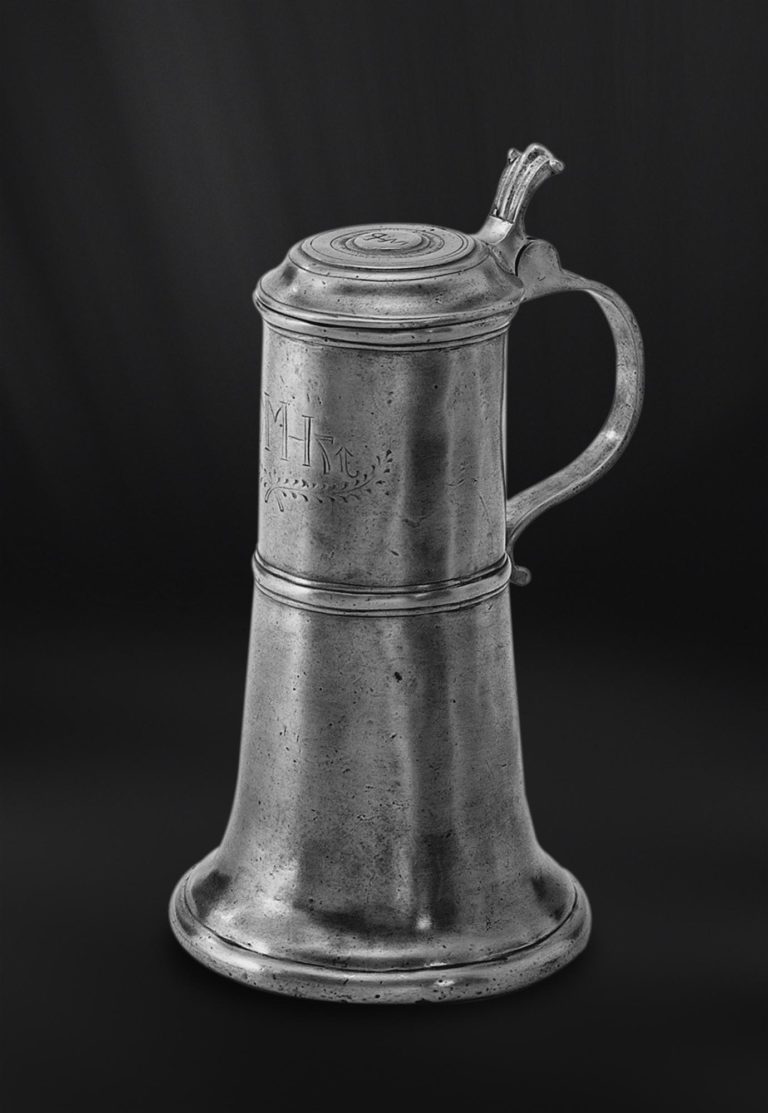 Pewter Beer Stein Italian Pewter Barware