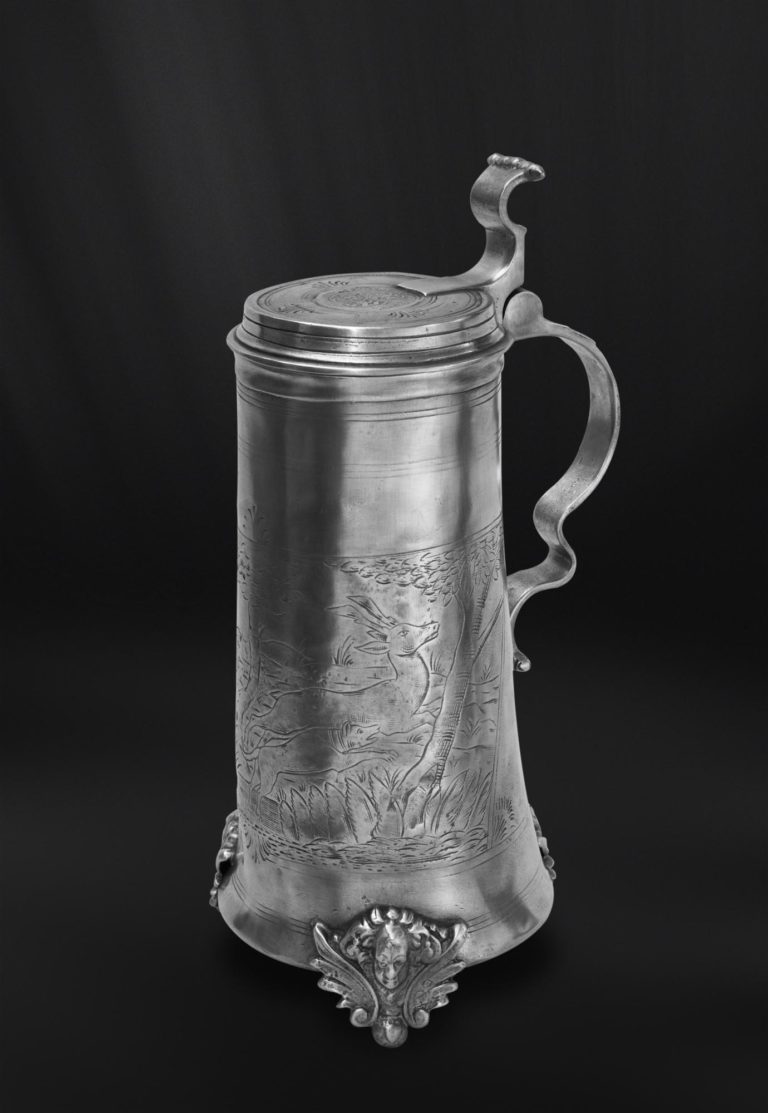 Pewter Beer Stein Italian Pewter Barware