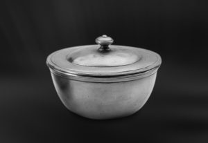 Pewter sugar bowl - Sugar bowl handmade in Italy - Italian pewter sugar bowl (Art.516)