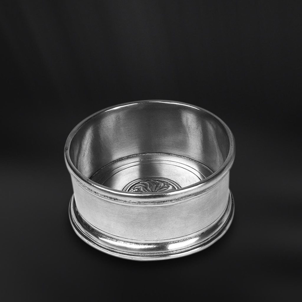 Pewter Wine Bottle Coaster Italian Pewter Drinkware