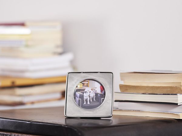 Pewter picture frame (484)