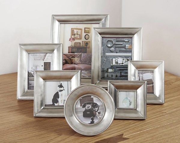 Pewter picture frames (553-554-555-556-557-558-559)