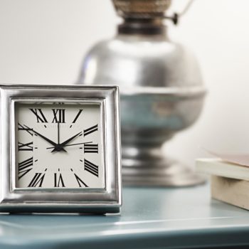 pewter-clock-alarm-table